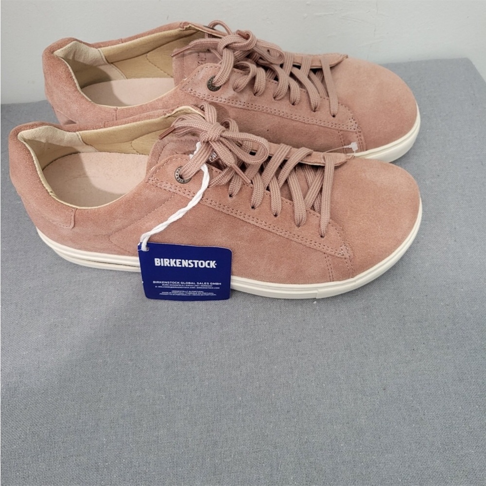 Birkenstock Bend Low Men’s Pink Suede Sneakers size (EU )41 - US Size 8 - Picture 4 of 11